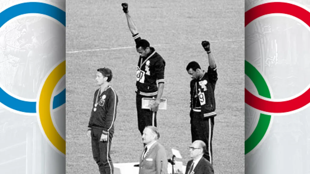 Protest amerických atletů na LOH v Mexiku