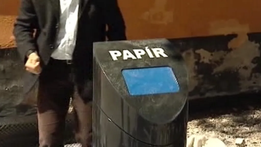 Nový druh kontejneru ve Znojmě