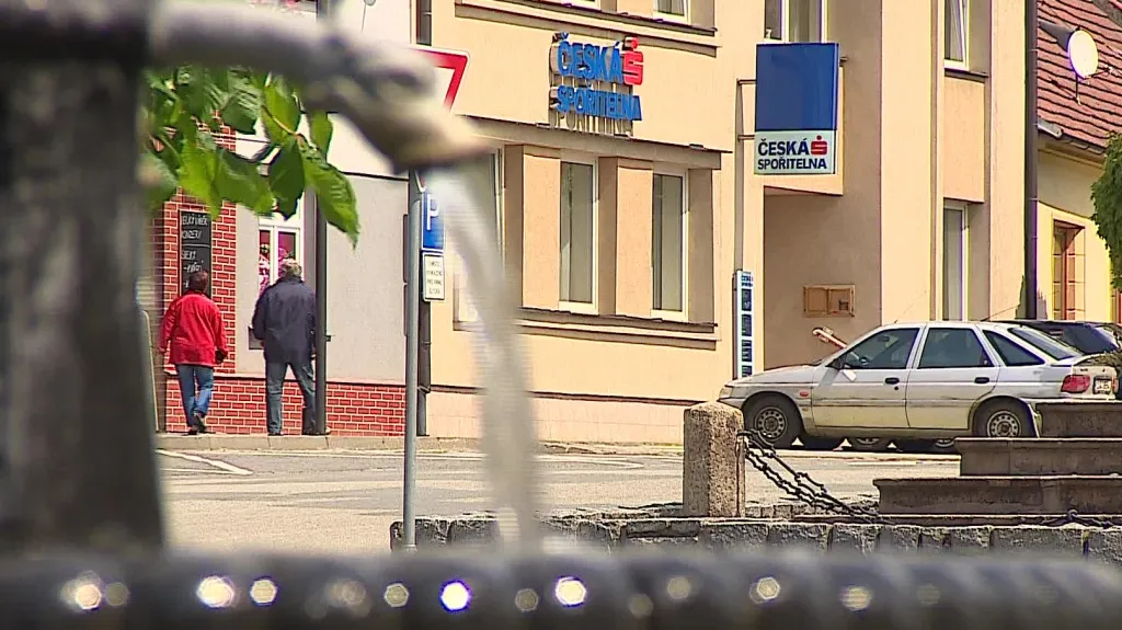 Česká spořitelna v Olešnici na Blanensku