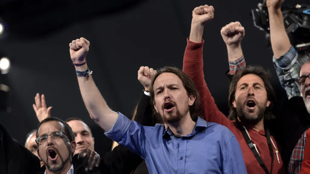 Lídr Podemos Pablo Iglesias