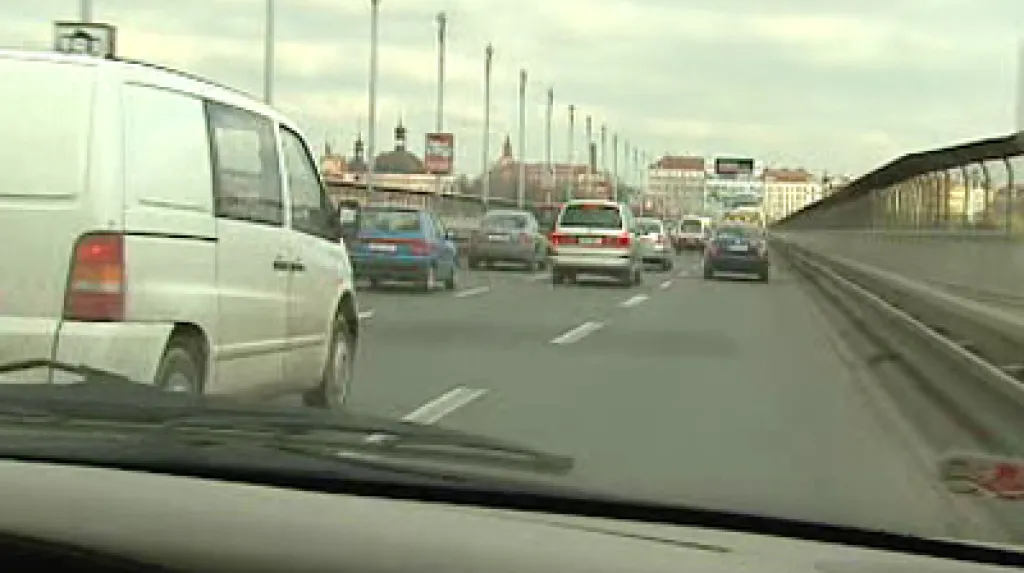 Provoz na Nuselském mostě