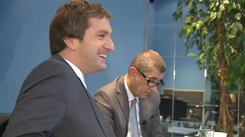 David Ondráčka a Andrej Babiš