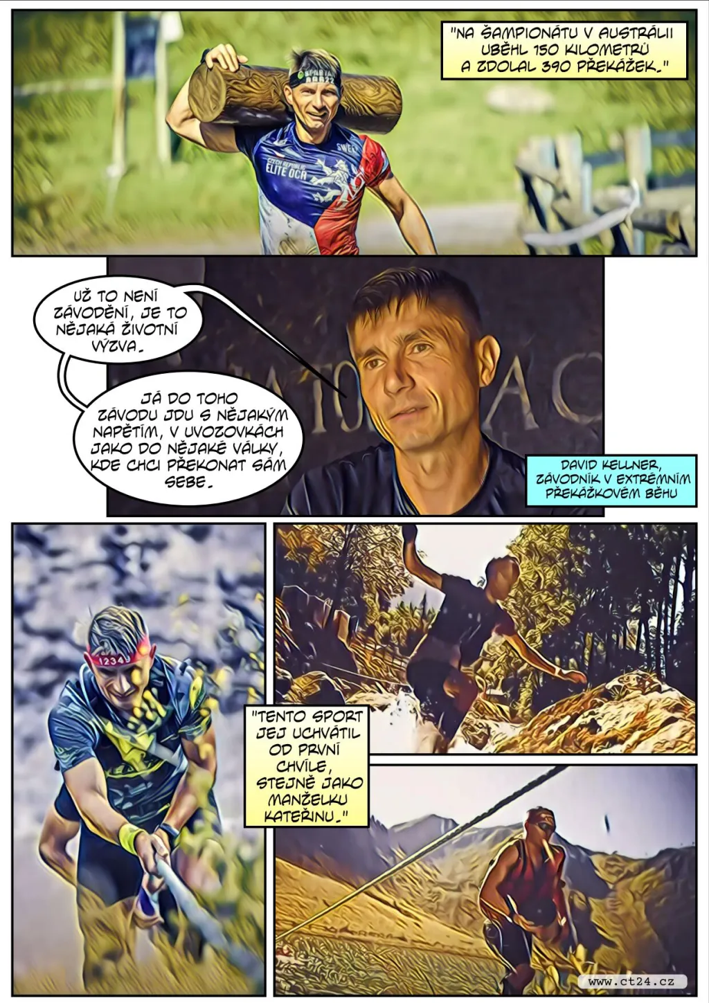 Mistrem světa v extrémním běhu se stal Čech