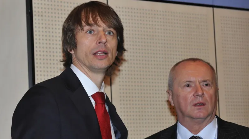 Europoslanci Edvard Kožušník a Miroslav Ouzký