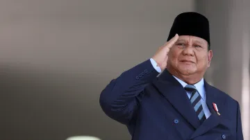 Indonéský prezident Prabowo Subianto