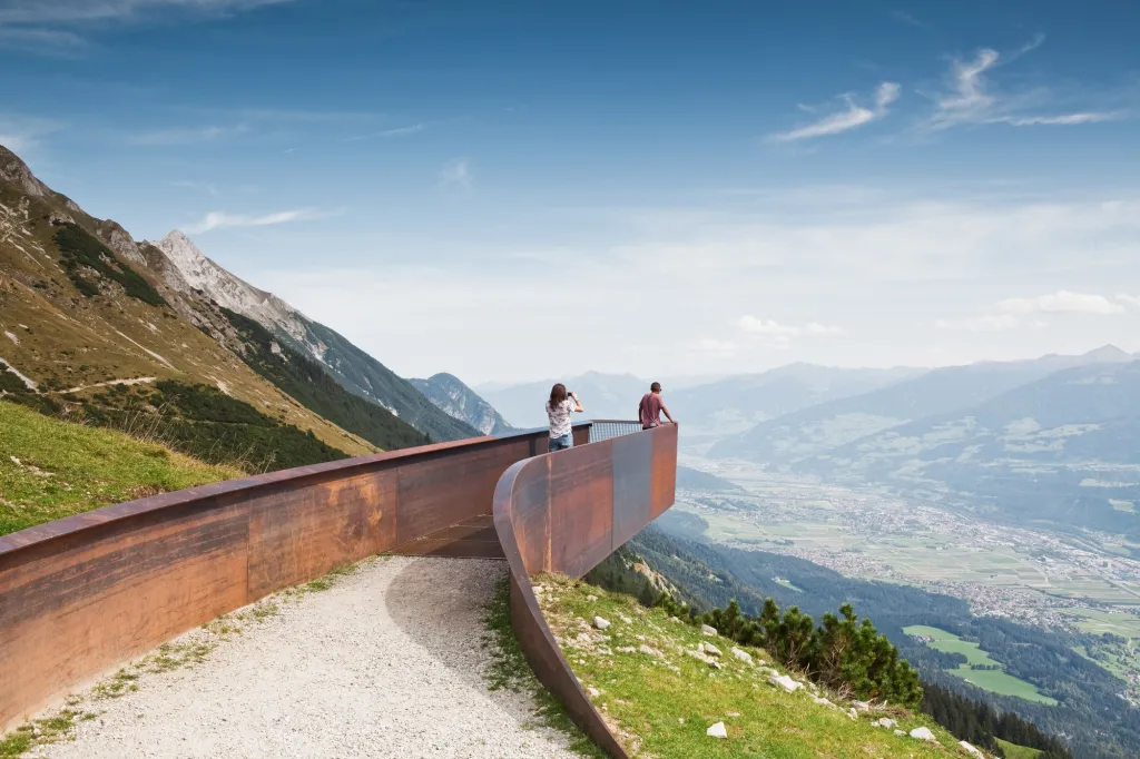 Rozhledna nad Innsbruckem