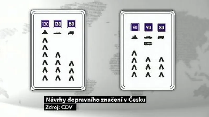 Návrh dopravního značení