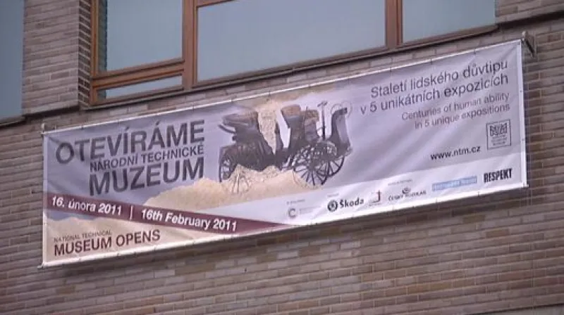 Otevření NTM - vernisáž