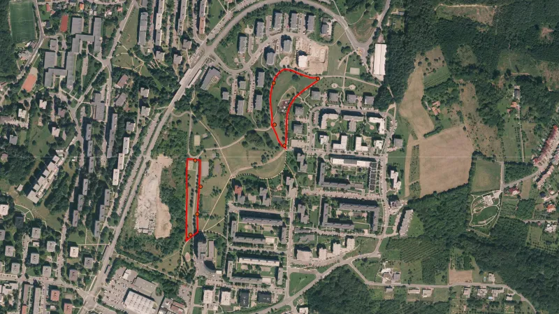 Mapa zakázaných míst k venčení psů v Centrálním parku