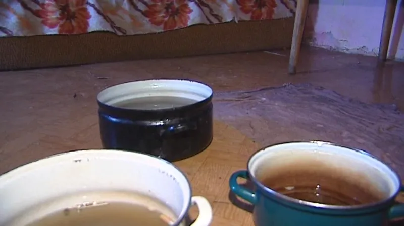 Katastrofální podmínky ve slovenské osadě