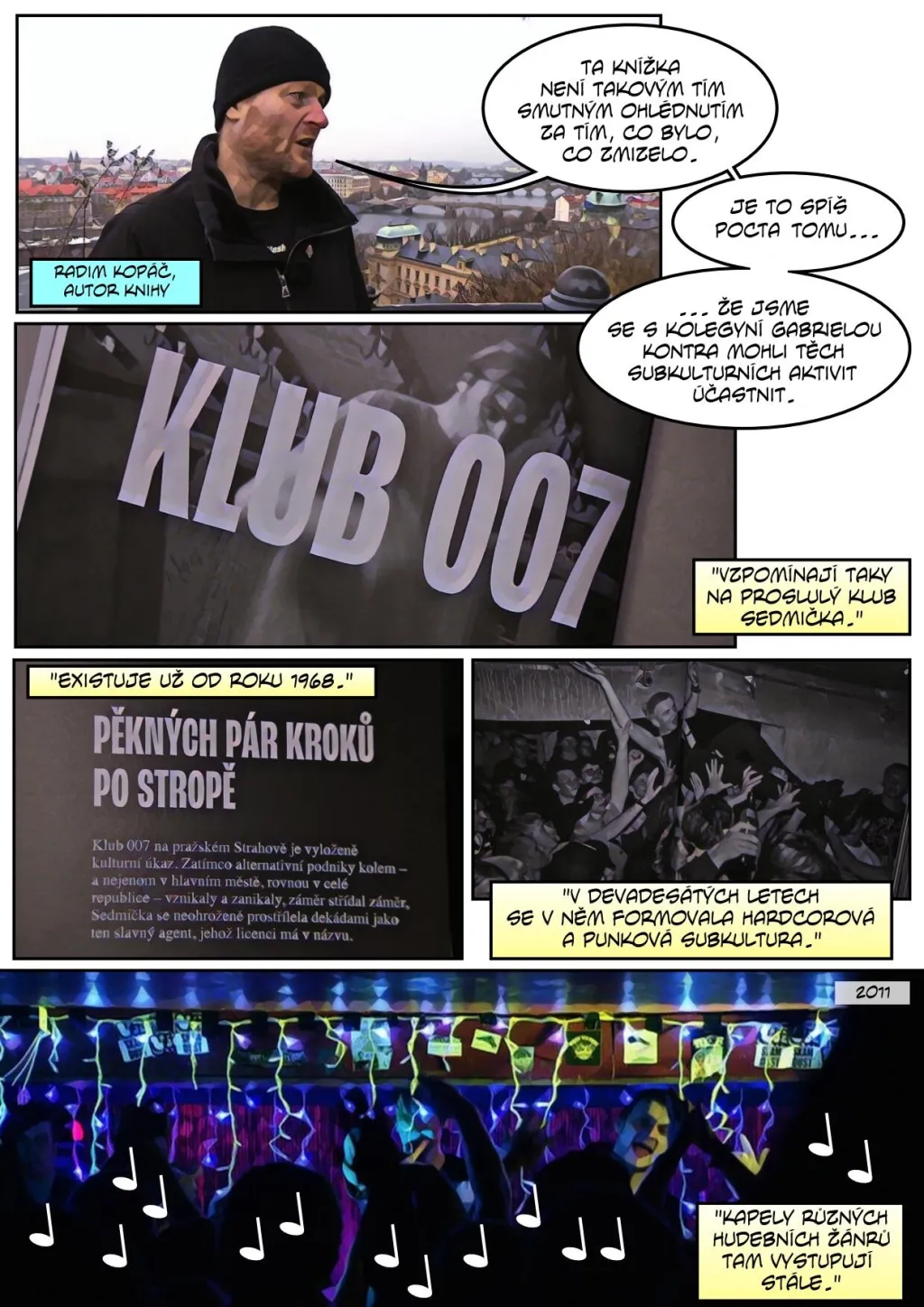 Průvodce po klubech 90. let
