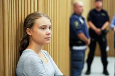 Greta Thunbergová musela poprvé k soudu. Dostala pokutu za neuposlechnutí policie