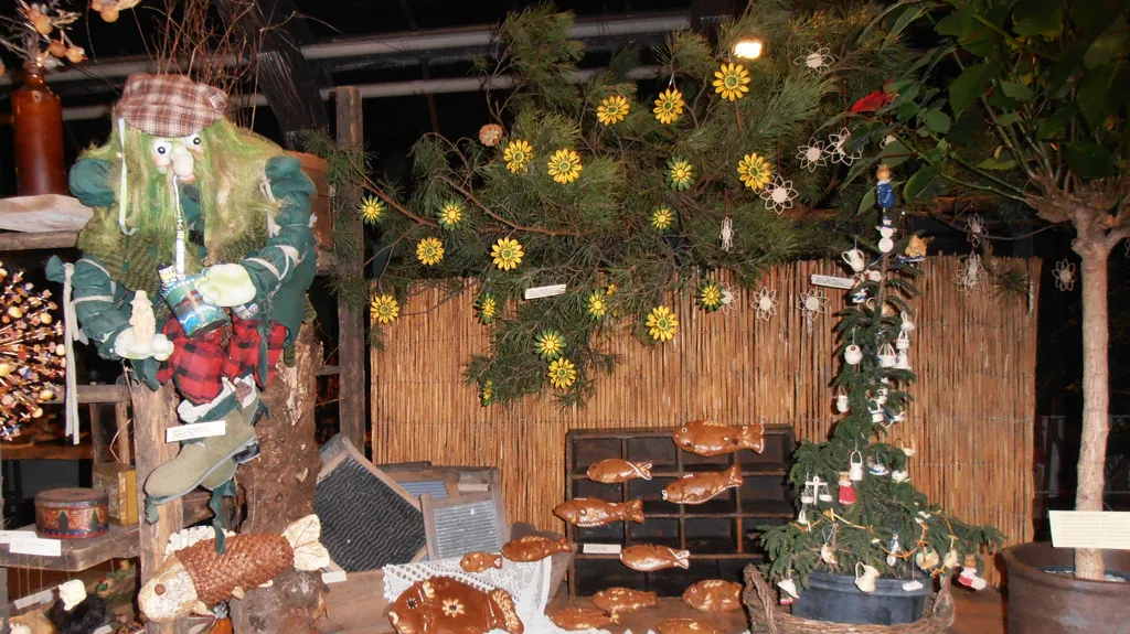 Vodník na výstavě Staropražské Vánoce