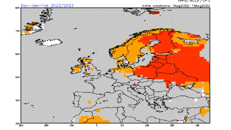 Americká předpověď zimy