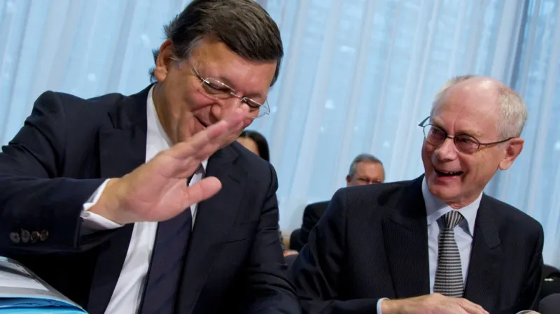 José Manuel Barroso a Herman Van Rompuy