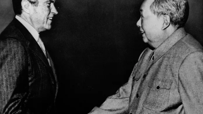 Richard Nixon a Mao Ce-tung (1972)