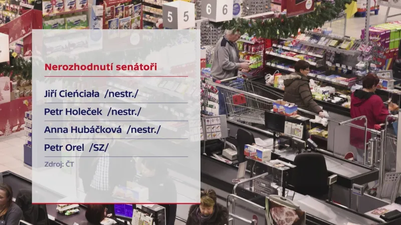 Nerozhodnutí senátoři