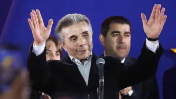 Zakladatel strany Gruzínský sen Bidzina Ivanišvili