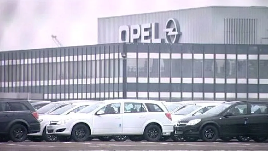 Továrna Opelu v Antverpách