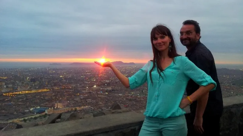 Otakáro M. Schmidt a Jana K. Studničková na natáčení v Peru