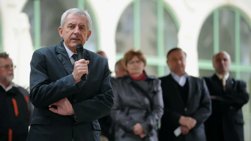 Ministr Heger v Janských Lázních