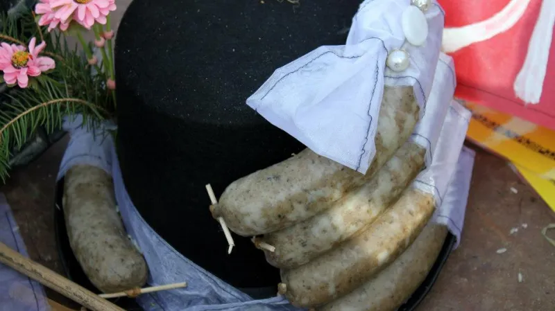 Masopust - Sibřina - klobouk krále