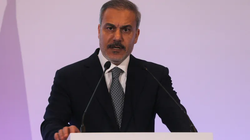 Turecký ministr zahraničí Hakan Fidan