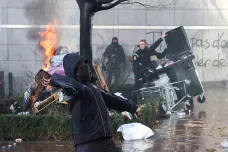 Protestující farmáři se přesunuli do Bruselu. Chtěli oslovit summit evropských lídrů