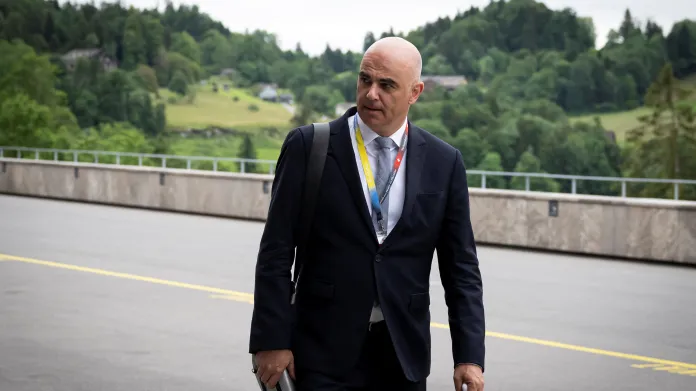 Generální tajemník Rady Evropy Alain Berset