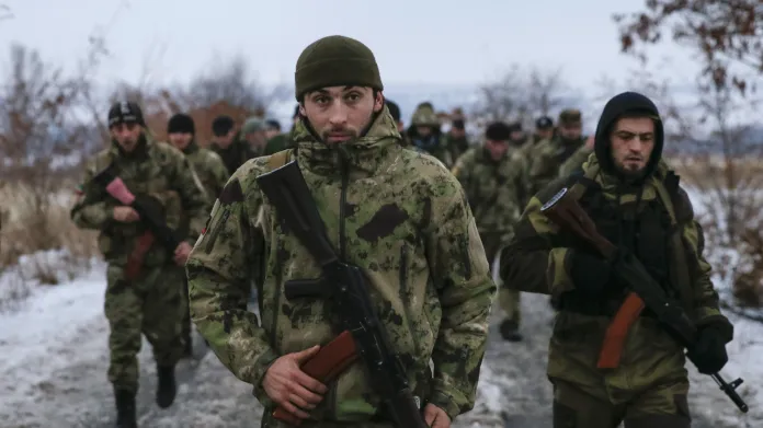 Proruští separatisté na Ukrajině