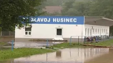 Záplavy v Husinci