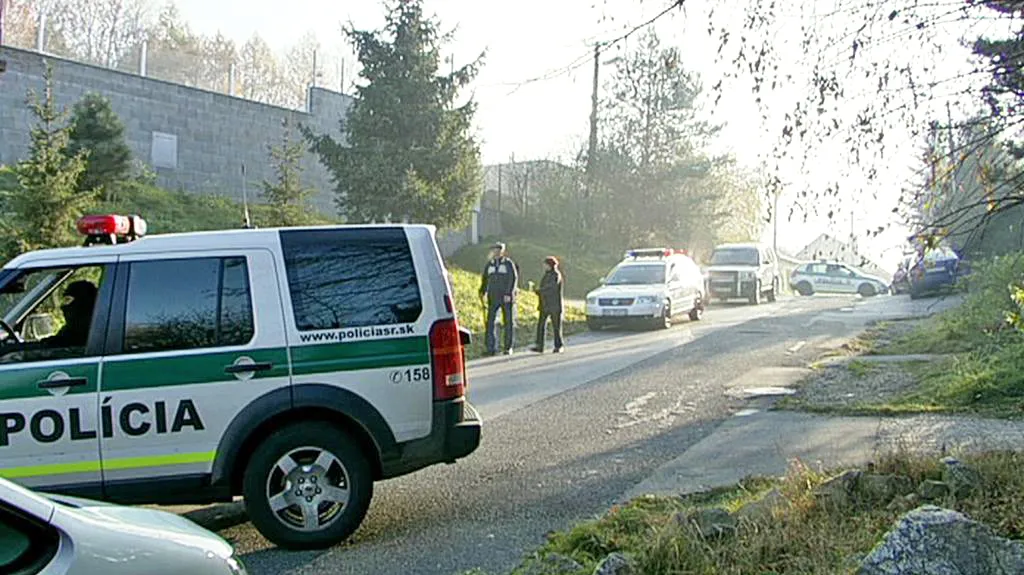 Zásah slovenské policie
