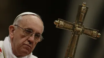 Papež odsloužil svou první křižmovou mši