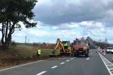 Na Benešovsku začala oprava hlavního tahu I/3, řidiči musí po objížďce kolem Čapího hnízda