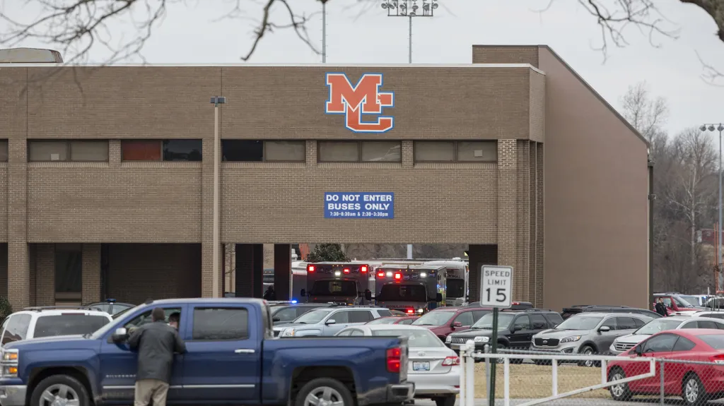 Zásah kvůli střelbě na škole v Kentucky