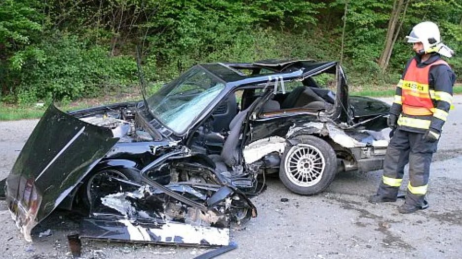 Nehoda BMW