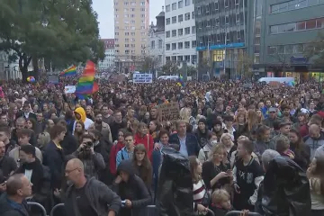 Vraždu dvou mladíků u gaybaru vyšetřuje slovenská policie jako čin z nenávisti nebo terorismus