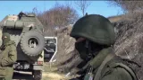 Ruští vojáci obsadili trajektový terminál na ukrajinské straně Kerčského průlivu