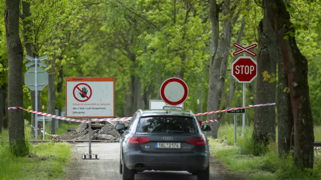 Oprava železniční trati z Číčenic do Vodňan