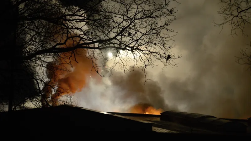 Požár v Příchovicích