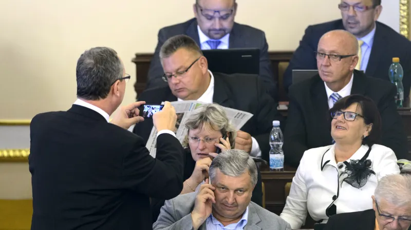 Poslanci ČSSD ve sněmovně