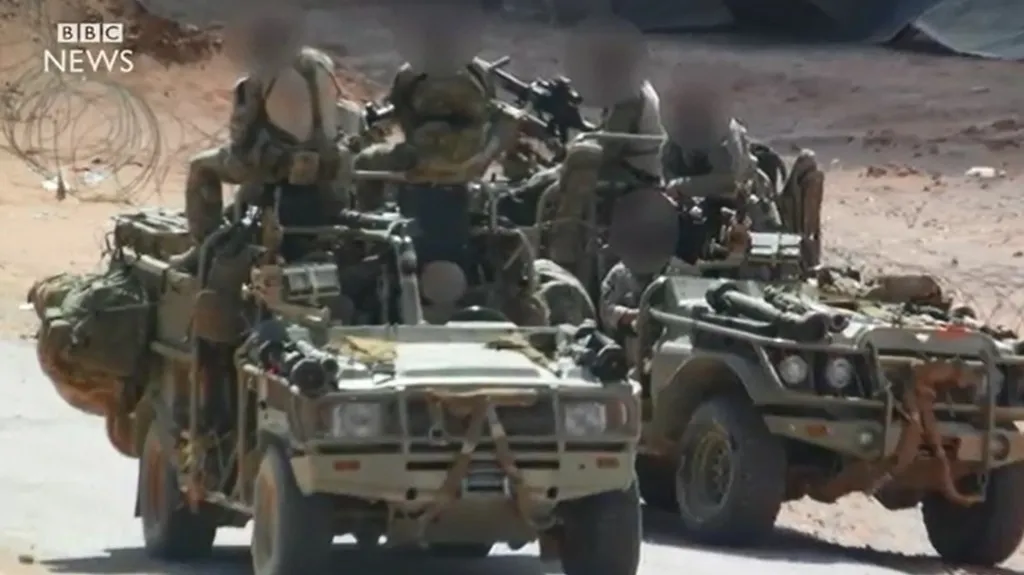 Britské speciální síly operující v Sýrii