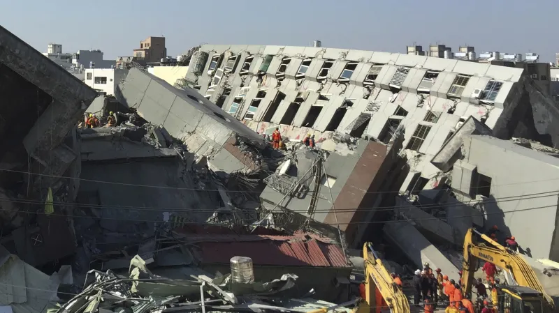 Tragédie v Tchajwanu: pátrání po přeživších