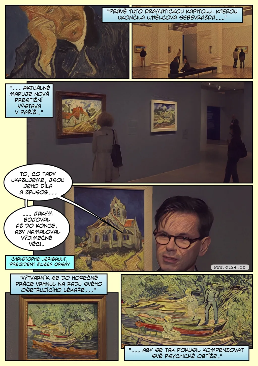 Krajiny Vincenta van Gogha