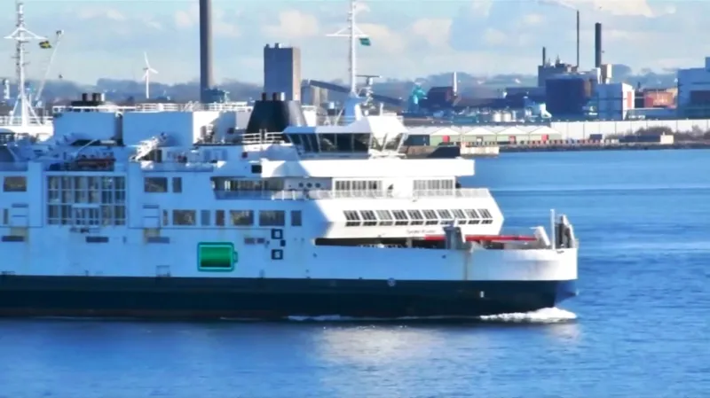 Trajekt poháněný elektřinou