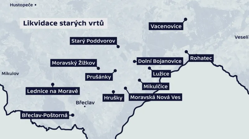 Likvidace starých vrtů