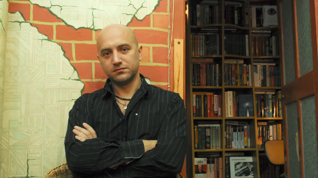 Zachar Prilepin na archivním snímku z roku 2008