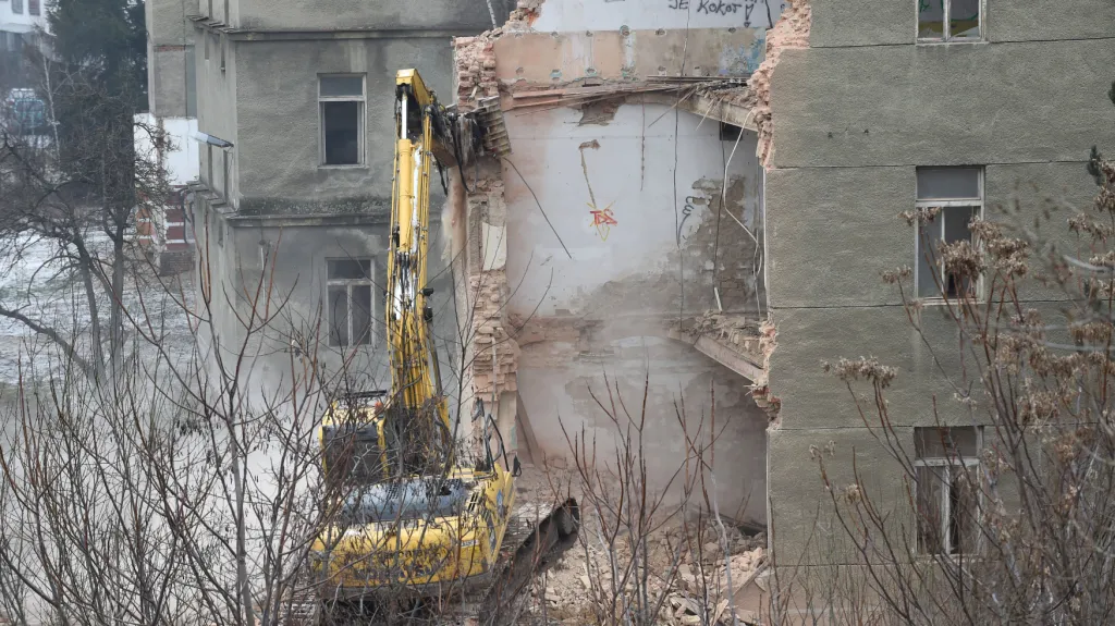 Demolice prostějovských kasáren