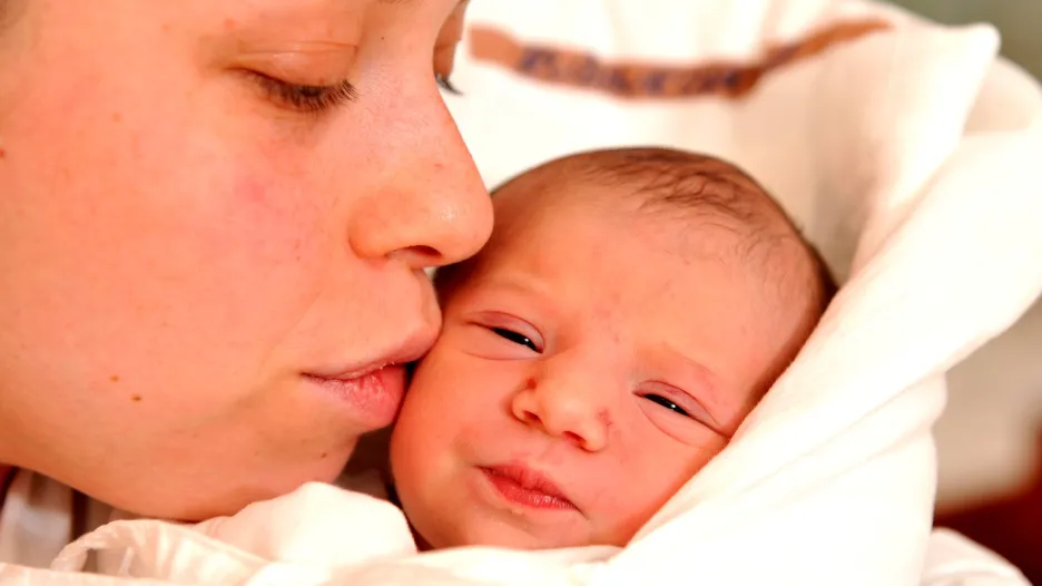 Isabel Kudinková se v liberecké nemocnici narodila mamince Janě 1. ledna minutu po půlnoci.
