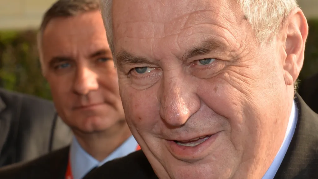 Vratislav Mynář a Miloš Zeman